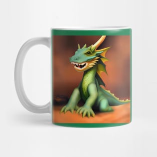 Baby Green Dragon Mug